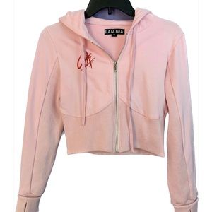 I.AM.GIA cropped zip-up